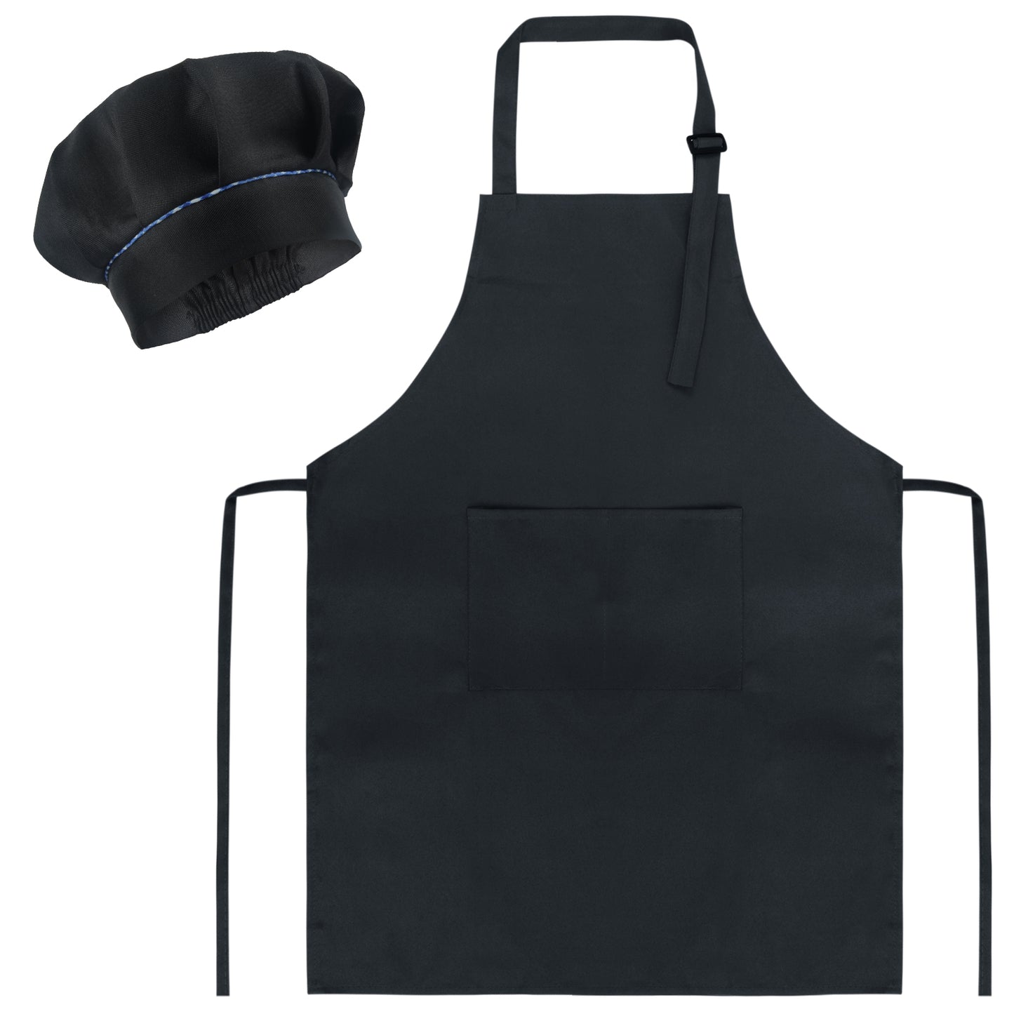 Kids Apron and Hat Set Children Chef Apron for Cooking Baking Painting