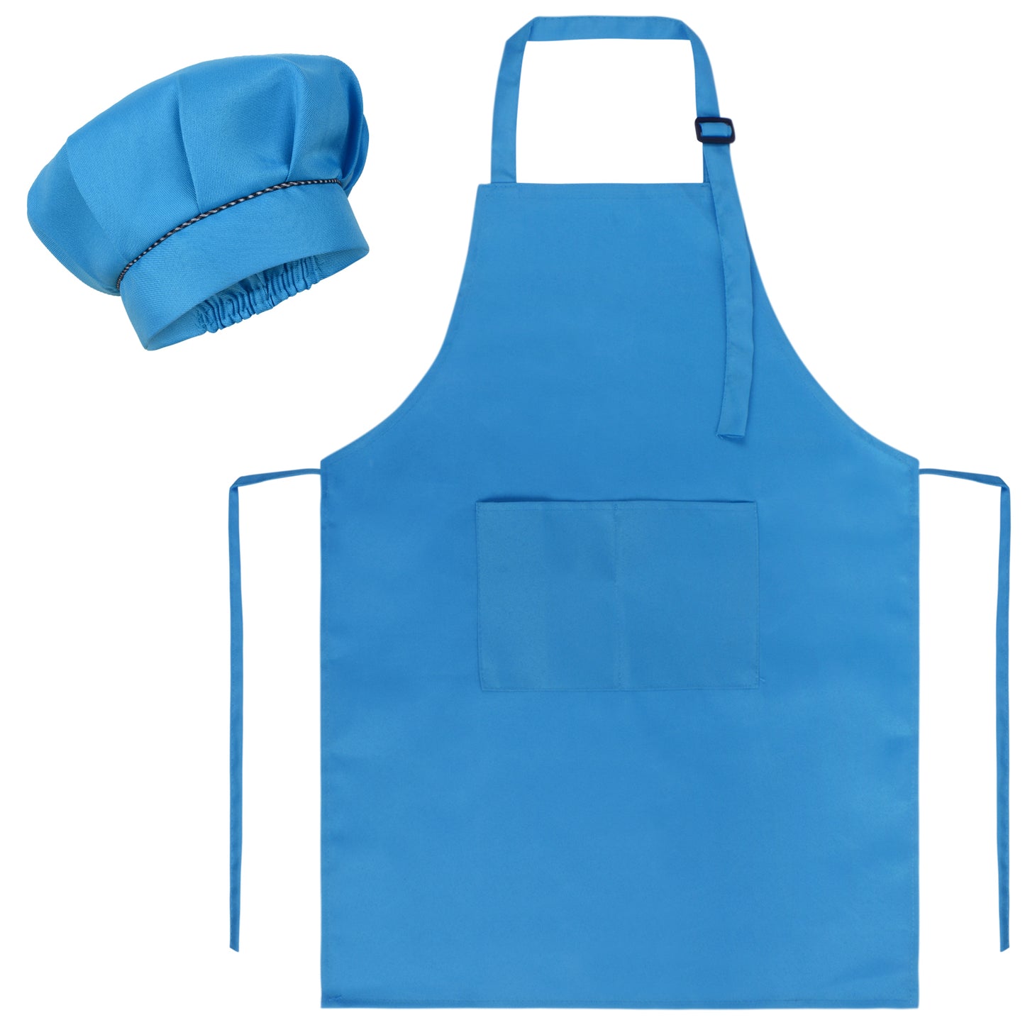 Kids Apron and Hat Set Children Chef Apron for Cooking Baking Painting