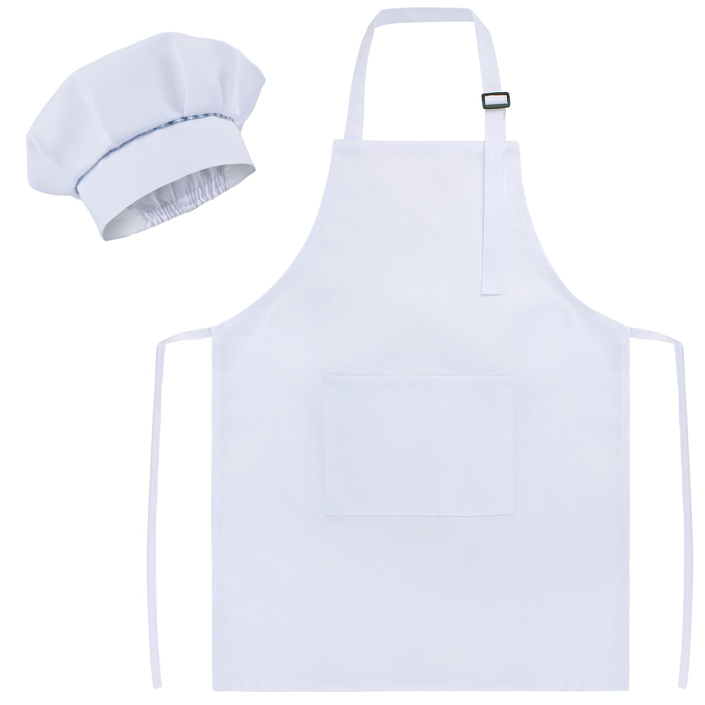 Kids Apron and Hat Set Children Chef Apron for Cooking Baking Painting