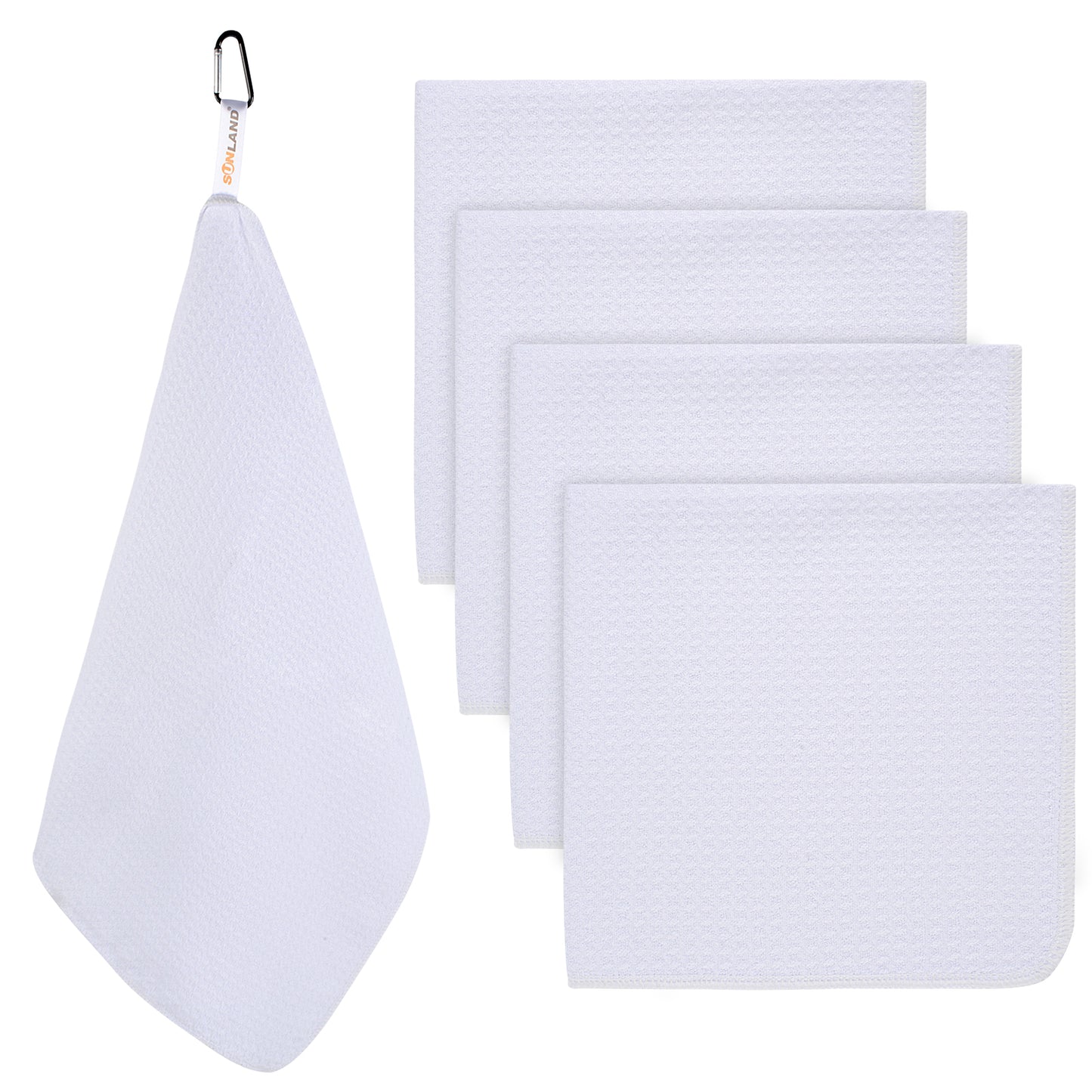 Microfiber Sweat Absorbing Handkerchief 12x12inch 6 Pack Sport Gym Daily Use Hankies for Wicking Sweat from Hands Face Body