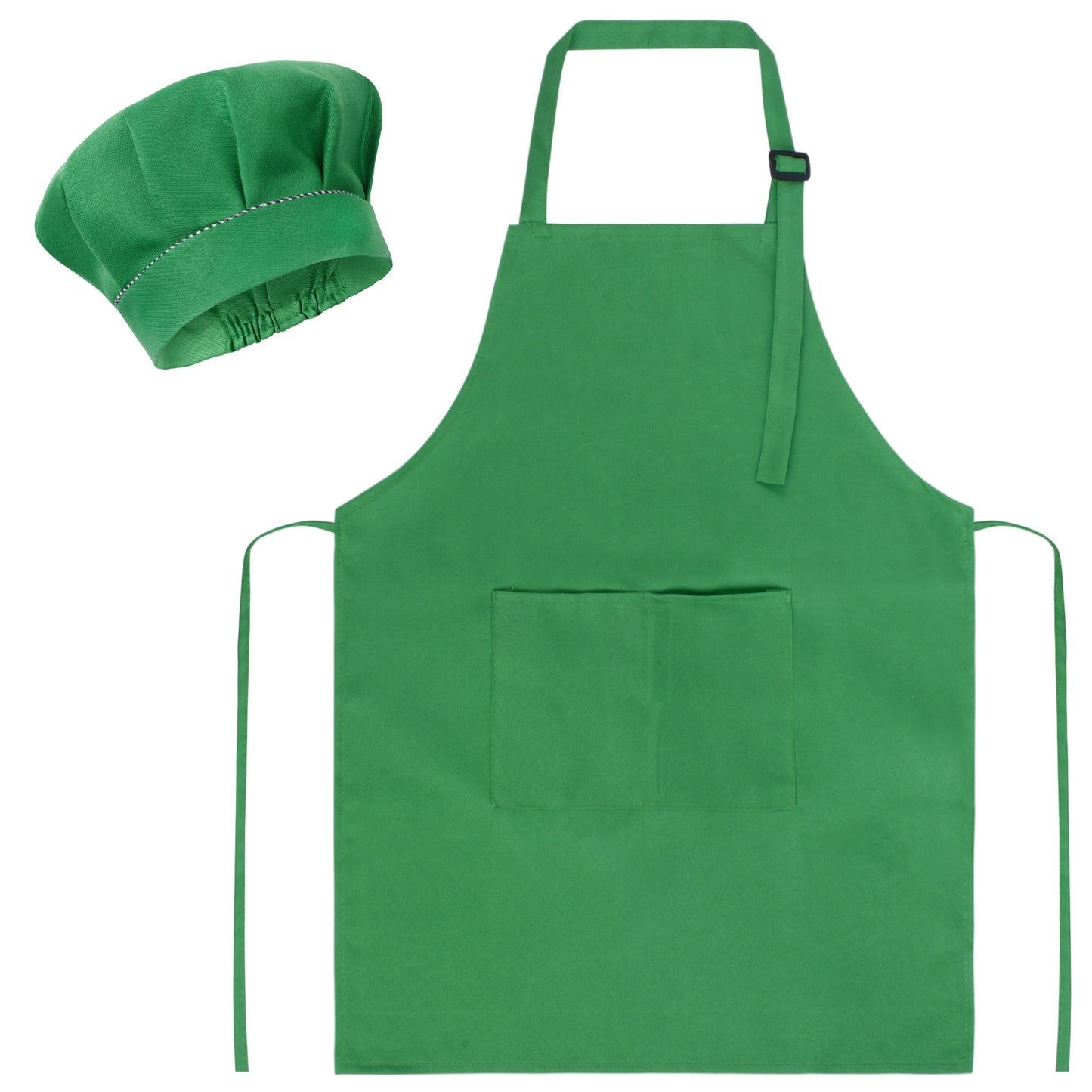 Kids Apron and Hat Set Children Chef Apron for Cooking Baking Painting